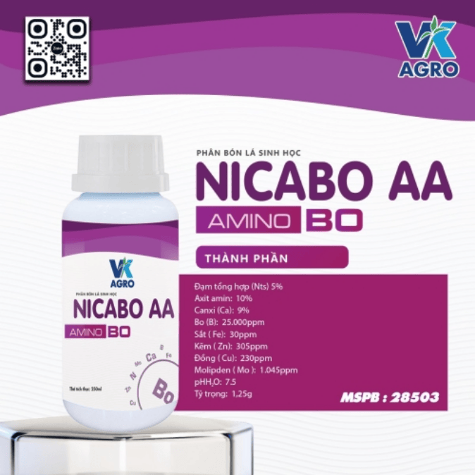 Phân Bón Lá NICABO AA