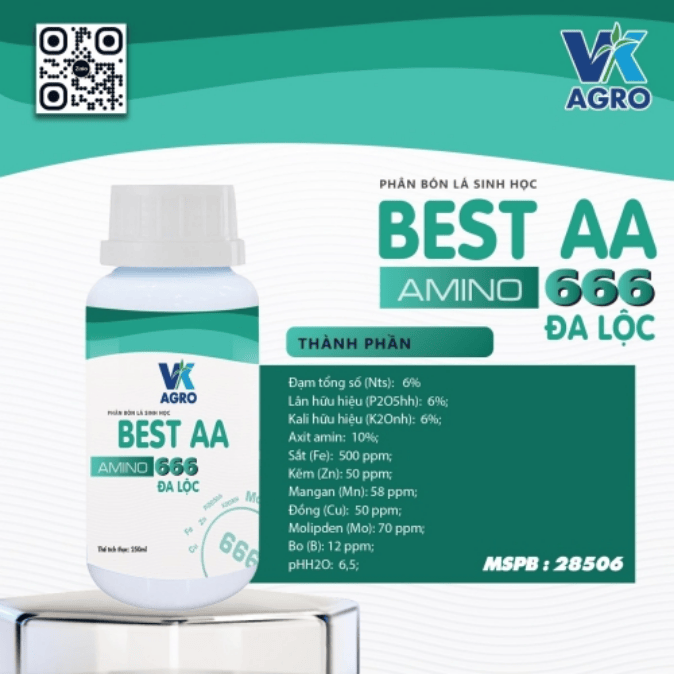 Phân Bón lá BEST AA