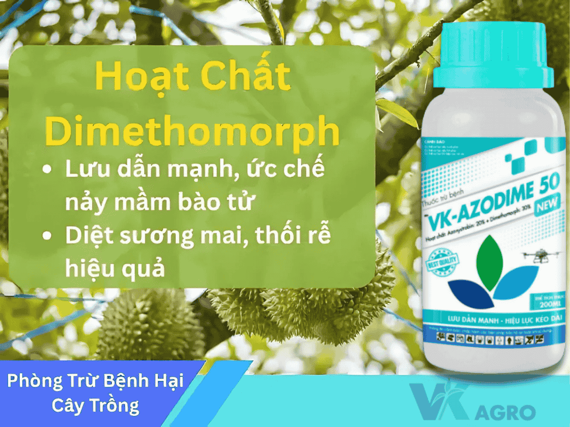 Tác dụng của hoạt chất Dimethomorph