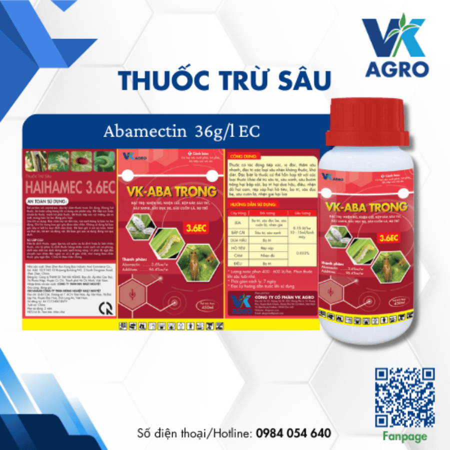 Thuốc trừ sâu VK - ABA TRONG